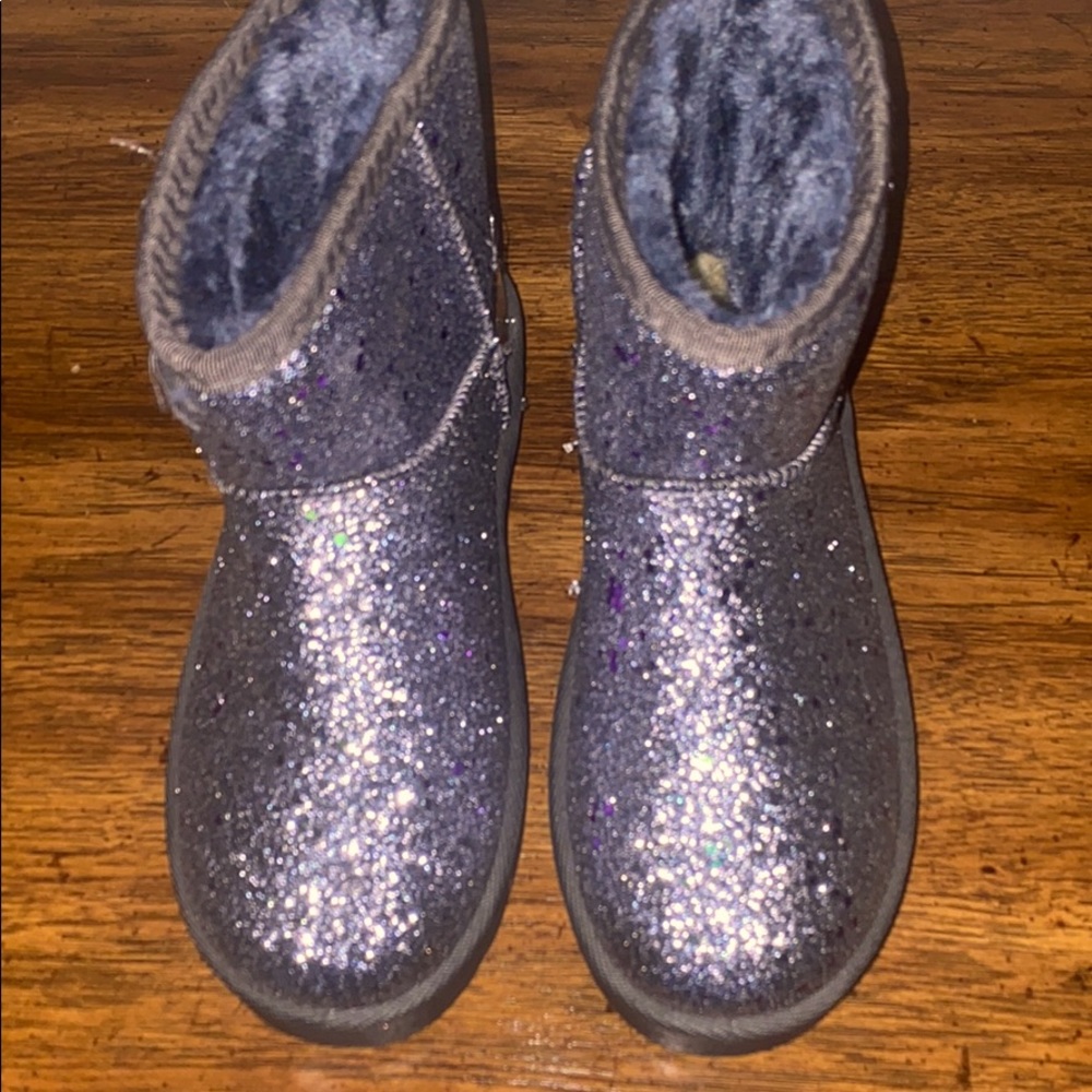 Fashion Glitter Ankle Boots